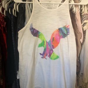 AMERICAN EAGLE LOGO TANK MULTI COLORED